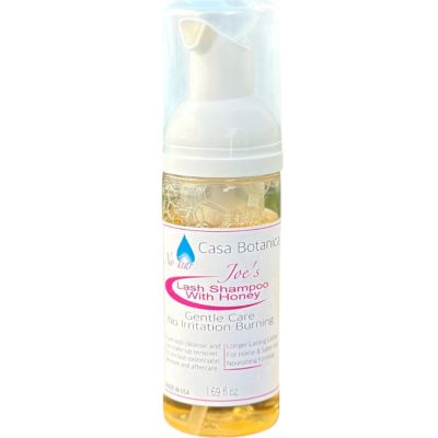 Casa Botanica 1.69oz EYE LASH SHAMPOO WITH HONEY Foaming Cleanser MAKEUP REMOVER