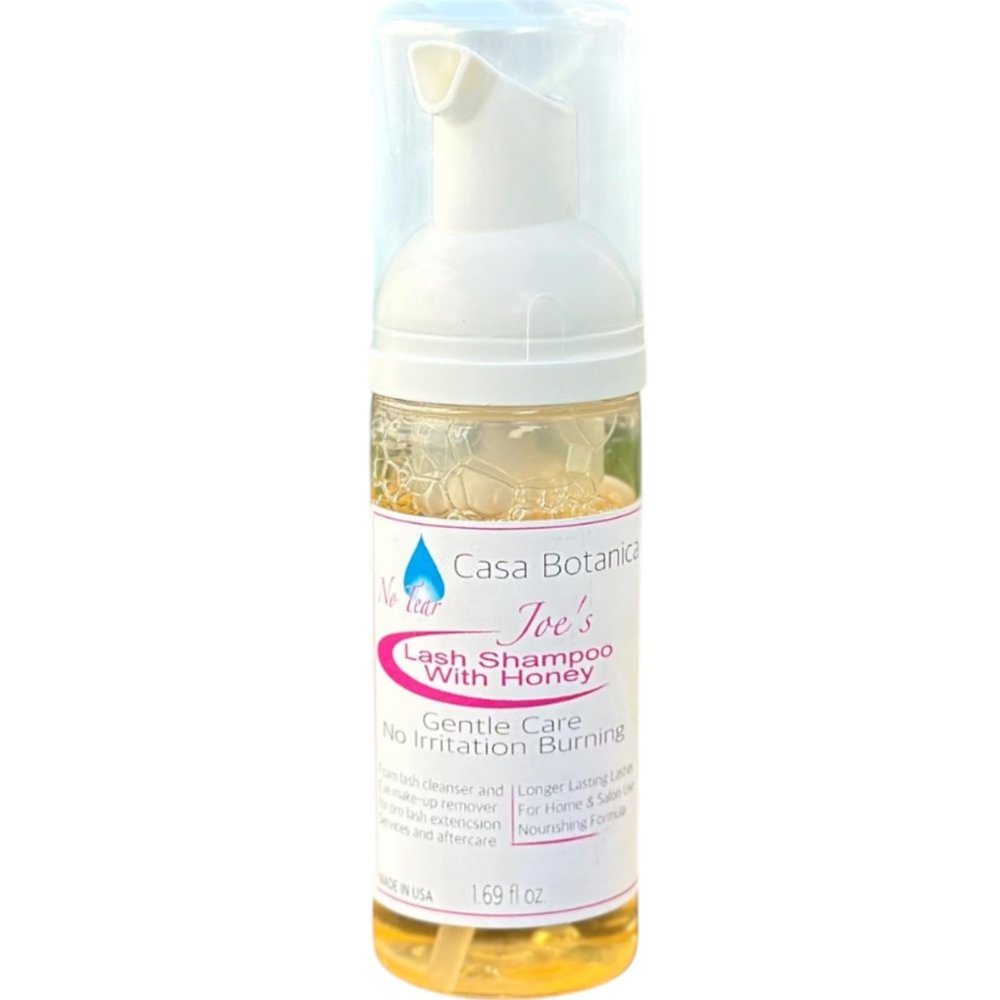 Casa Botanica 1.69oz EYE LASH SHAMPOO WITH HONEY Foaming Cleanser MAKEUP REMOVER