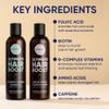 Morie Hair Growth Shampoo, Conditioner, Spray and Mask for Men and Women, Hair Loss Solution with Biotin and Rosemary, Thickening Hair Regrowth Set with Serum Level Care for Thinning Hair, 8 Set view 3