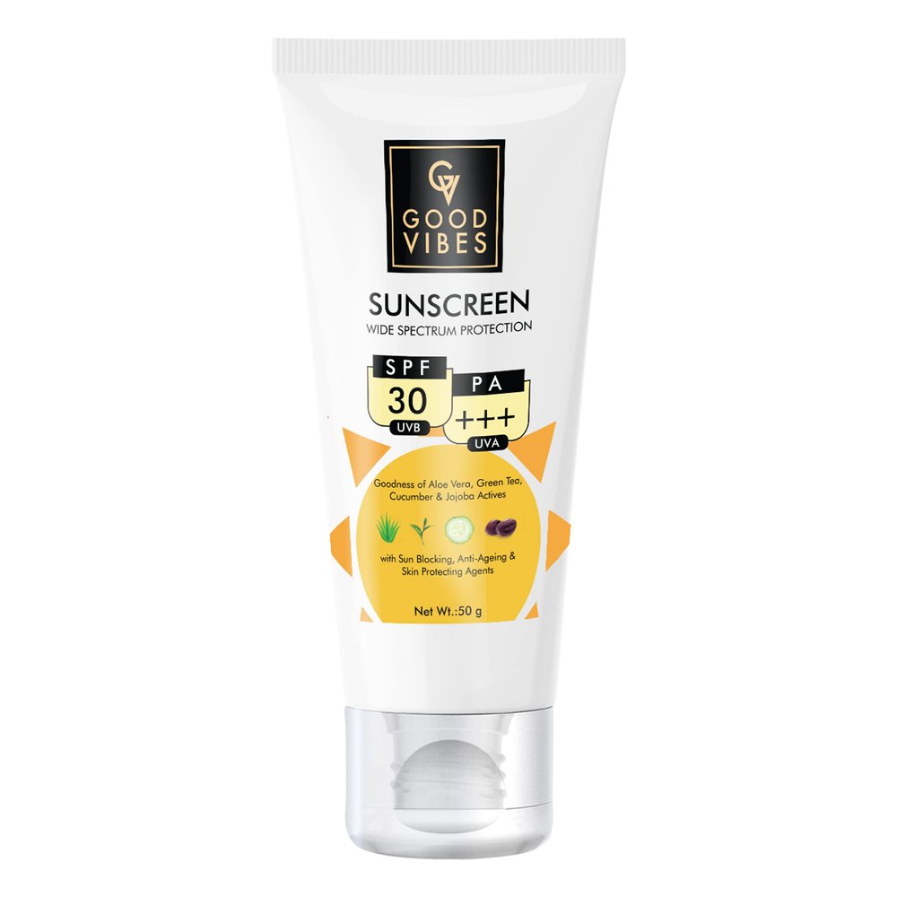 Good Vibes Wide Spectrum Sunscreen With Spf 30 (50 G)