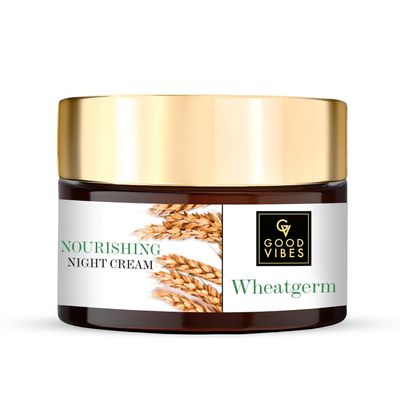 Good Vibes Nourishing Night Cream, Wheatgerm (100 G)