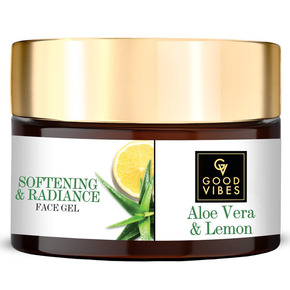 Good Vibes Plus Aloe Vera and Lemon Softening and Radiance Gel - 50 g - Removes Blackheads and Helps Illuminating Skin