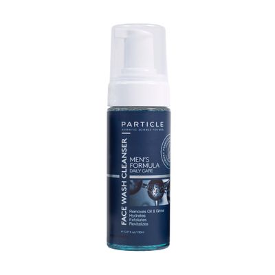 Particle Mens Face Wash - Anti Aging Face Cleanser for Men (5.07 Oz) - Daily Moisturizing Face Wash for Men - Revitalizes, Hydrates & Soothes, All Skin Types & All Ages