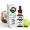 Beard Organics Coconut Lime Beard Oil | Coconut & Lime Scent view 3
