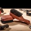 ZilberHaar Major  Men's Hair and Beard Brush  Soft Boar Bristles  Massages and Exfoliates Skin and Scalp  Ideal Men's Grooming Accessory  Made in Europe view 2
