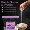 Aromasong Pure Dead Sea Salt for Soaking with 100% Natural Lavender, 5 LB - Spa Bath Salt Fine Grain - Body Wash Scrub - Soak for Women & Men- Bulk Resealable Pack (Packaging May Vary) view 2
