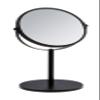 WENKO Model Assisi Cosmetic Mirror with 100% Mirror Surface 3X Magnification Tiltable Steel Black Dimensions 18.5 x 34.5 x 15 cm view 2