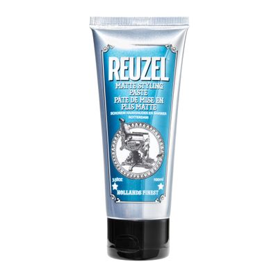 REUZEL Matte Styling Paste, Weightless, Pliable Medium All Day Hold, Adds Fullness and Texture, Matte Finish, Subtle Sugary Rum Scent, For All Hair Types, 3.38 oz