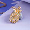 Bath Bombs Jewelry with Necklace Pineapple Inside - Perfect Treasure Hidden in Huge Bath Bomb - Fizzy and Bubble Organic Bathbomb in Gift Box for view 4