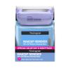 Neutrogena Day & Night Facial Cleansing Wipes, Makeup Remover Face Cleansing Towelettes & Night Calming Facial Cloths, 100% Plant Based Fibers Wipe Away Dirt & Oil, (3 Packs of 25) view 1