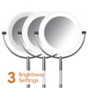 Ottlite Wireless Charging LED Makeup Mirror - Illuminated Magnifying Light with USB Port view 4