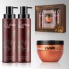 Nuspa Moroccan Argan Oil Hair Care Set - Sulfate Free for Damaged, Dry, Frizzy, Color Safe, Keratin Treated Hair with Long Lasting Shine view 1