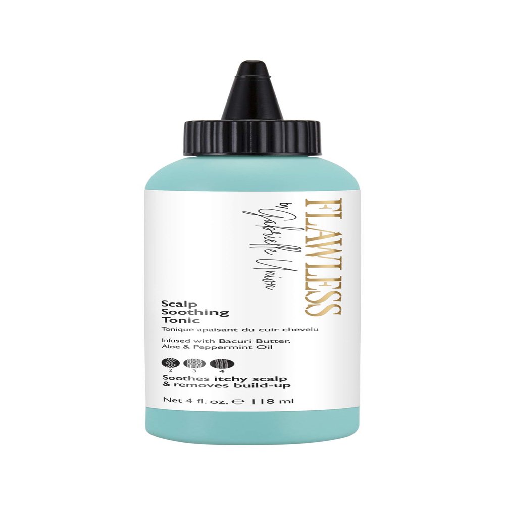 Flawless by Gabrielle Union - Scalp Soothing Tonic Hair Treatment, 4 OZ for Textured Hair