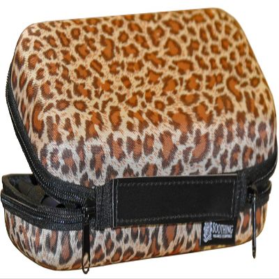 20 Bottle Essential Oil Carrying Case Premium Hard Shell Protection for up to 20 Bottles  Perfect for Roller and Standard Bottles 5ml to 10ml  Great for Travel (Leopard)
