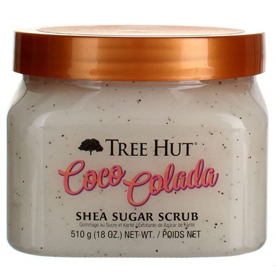 Tree Hut Sugar Body Scrub 18 Ounce Coco Colada (Pack of 3)