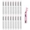10 Pcs Cute White Lash Cleanser Brushes Lash Shampoo Brushes for Eyelash Extensions Cosmetic Brushes Peel Off Blackhead Brush Remover Tool Nose Cleaning Washing Brush view 1