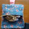 SET #5 of homemade Soap, Shampoo Bar, Face Bar and Bamboo Holder & Pouch view 2
