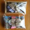 SET #5 of homemade Soap, Shampoo Bar, Face Bar and Bamboo Holder & Pouch view 4