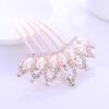 Magik Women Bride Hairpin Hair Side Comb Clip Floral Head Piece Crystal Flower Hair Pins (#B Crown) view 1