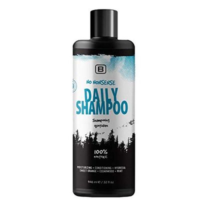 BOYZZ ONLY Black on White Natural Haircare - Daily Shampoo - 320z-refill - EWG VERIFIED - Organic - | Cruelty Free | Vegan. Free of paraben and sulphates.