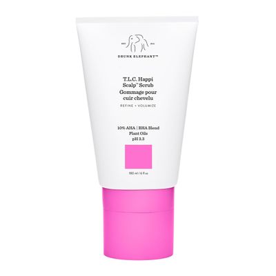 Drunk Elephant T.L.C. Happi Scalp Scrub - 180 ml/6 fl oz - Clean Clinical - Sulfate-Free - Cruelty-Free - Dermatologist-Tested - Free of Essential Oils, Silicones, and SLS
