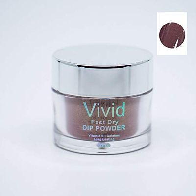 Vivid Nails Dip Powder Colors, 1oz (Grapevine #184)