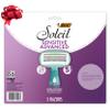 BIC Soleil 5 Sensitive Women's Disposable with 5 Blade Razors, Moisture Strip and Pivoting Head, 5-Pack, Razor Gift Set view 1