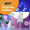 BIC Soleil 5 Sensitive Women's Disposable with 5 Blade Razors, Moisture Strip and Pivoting Head, 5-Pack, Razor Gift Set view 2