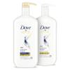 Dove Nutritive Solutions Strengthening Shampoo and Conditioner with Pump Intensive Repair 2 Count for Damaged Hair Dry Hair Shampoo and Deep Conditioner Formulas with Keratin Actives 31 oz view 1