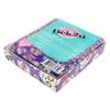 Arkwright Microfiber Makeup Remover Cloths - Pack of 5 - Soft Coral Fleece Reusable Makeup Towels with a Bag, Facial Wash Cloth for Bathroom, 7.5 x 15.5 in, Skulls view 2
