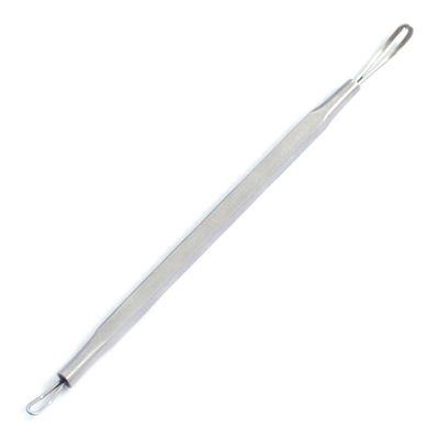 AAProTools Professional Blackhead and Blemish Remover - Pimple Comedone Removal 2-In-1 Extractor Tool