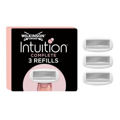 Wilkinson Sword Intuition Complete Women's Razor Blades Pack of 3