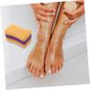 EXCEART 3pcs Pumice Stone Foot Scrubber Natural Exfoliating Tool for Dead Skin Removal Grinding Foot Accessory Random Color for Pedicure Care view 4