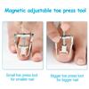 2 Pieces Ingrown Toenail Lifter Ingrown Toenail Tool Toe Clamp Stainless Steel Foot Care Tool for Paronychia (Silver) view 4