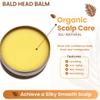 Bald Head Balm Moisturizer. Organic Cold Pressed Unrefined Argan & Jojoba Oil. Shea Butter, Cocoa butter, & Bees Wax for Lasting Shine & Protection. All Natural and Handcrafted for Freshness. view 4