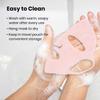 Lindo Silimask - Reusable Anti-Wrinkle Silicone Face Mask Holder for Sheet Masks, Moisturizing Facial Mask Cover, Prevent Evaporation, Beauty Face Tool, Travel Pouch Included, 2 Pack view 4