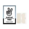 PEACE OUT Skincare Pore Minimizing Strips, Hydrocolloid Pore-Refining Nose and Face Strips with Retinol & Vitamin A to Shrink Enlarged Pores and Remove Blackheads (4 pore and 4 nose strips) view 1