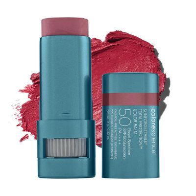 Colorescience Sunforgettable Total Protection Color Balm SPF 50, for Cheeks & Lips | Berry
