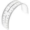1pc Eyebrow Ruler for Microblading - Curved Plastic Positioning Tool for Accurate Eyebrow Shaping - Ideal for Professional and Home Use view 1