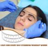 1pc Eyebrow Ruler for Microblading - Curved Plastic Positioning Tool for Accurate Eyebrow Shaping - Ideal for Professional and Home Use view 2