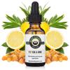 Beard Organics Fit For A King Beard Oil | Lemon, Tea Tree & Frankincense Scent view 1
