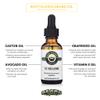 Beard Organics Fit For A King Beard Oil | Lemon, Tea Tree & Frankincense Scent view 2