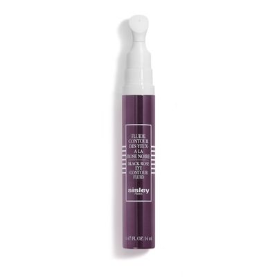 Sisley Paris Black Rose Eye Contour Fluid - 14 mL - Anti-Aging Eye Cream - Helps Reduce Look of Lines, Dark Circles & Puffiness