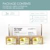 LYNPHA VITALE Sulfur Soap Bar - 100% Handmade Natural Bar Soap with Coconut Oil - Sulphur Soap ideal to Nourish and Heal Oily Skins - 3,5 oz - 3 Soaps Pack view 2