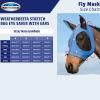 WeatherBeeta Stretch Bug Eye Saver with Ears, Turquoise/Black, Pony view 2