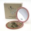 Look Bella 10x Magnifying Compact Folding Double Mirror. Magnification for Hair Removal. Perfect for Purses. Distortion Free - Rose Gold view 1