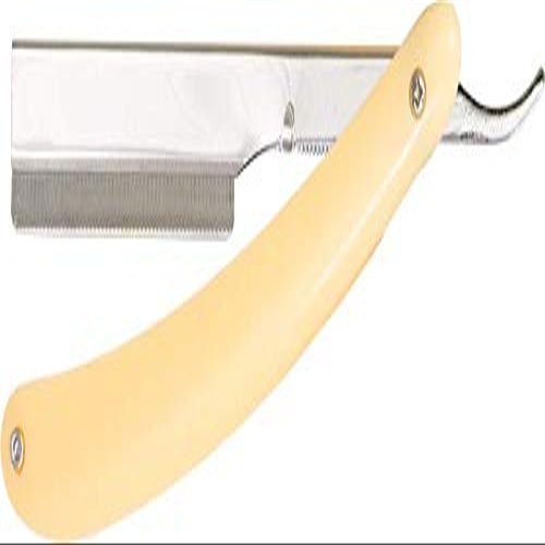 58mm Single Edge Straight Razor, Plastic Handle