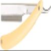 58mm Single Edge Straight Razor, Plastic Handle view 1