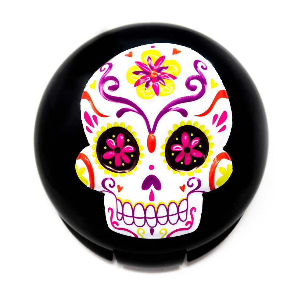 Bloody Mary's Sugar Skull White Heat Pressed Powder (White Sugar Skull)