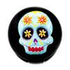 Bloody Mary's Sugar Skull White Heat Pressed Powder (Blue Sugar Skull) view 1